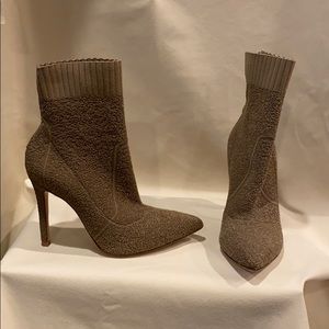 John Vitto Rossi - knit sock boot heel. Size 37